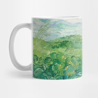 Vincent van Gogh Green Wheat Fields, Auvers 1890 Painting Mug